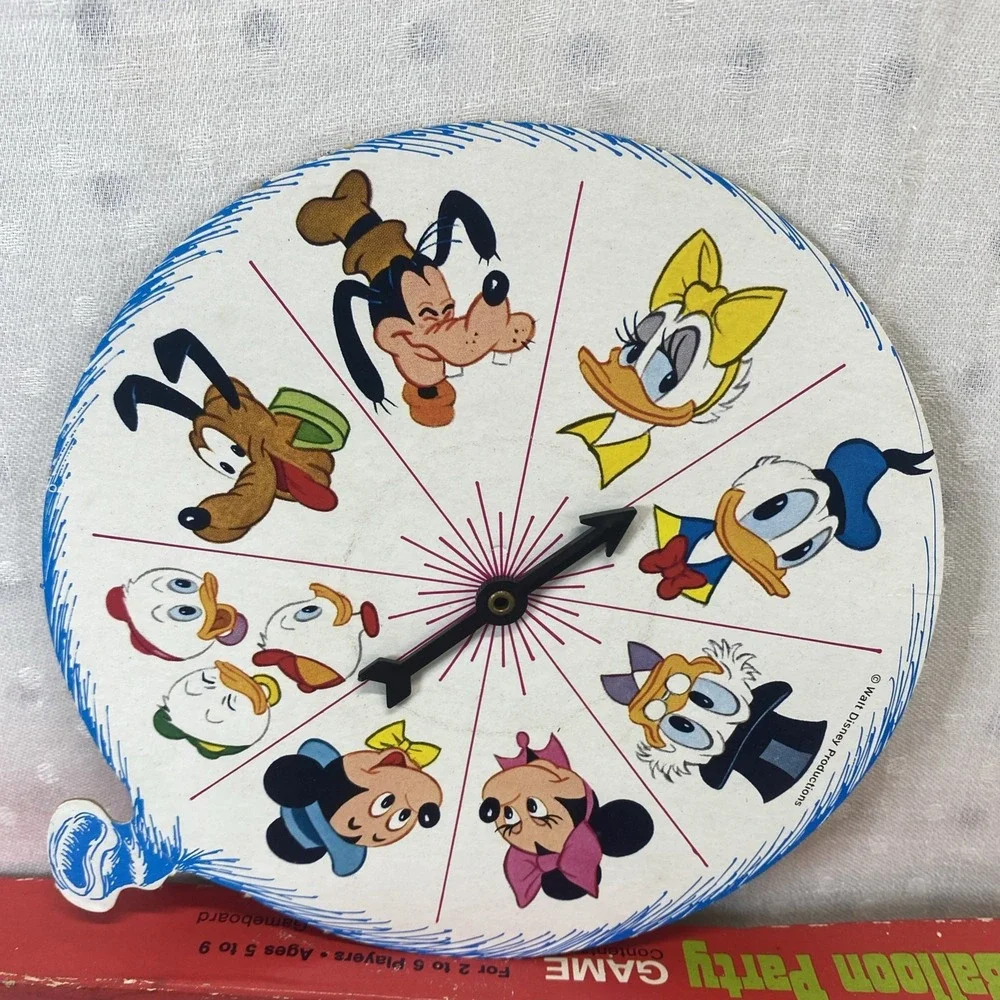 1975 Walt Disney Goofys Balloon Party‎ Whitman Complete Box Is Damaged
